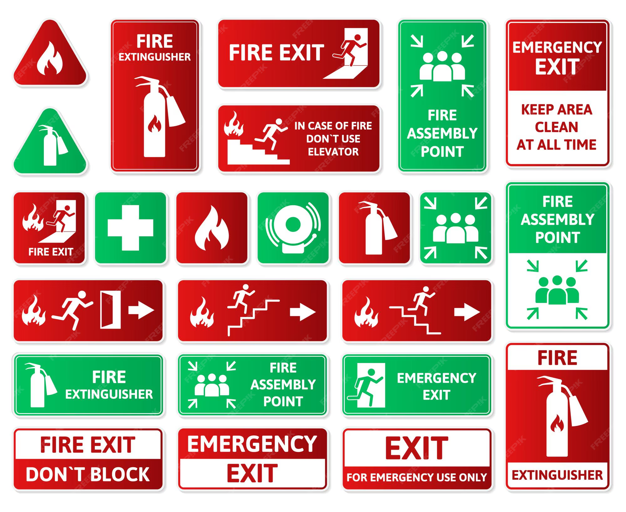 Fire Exit Signs