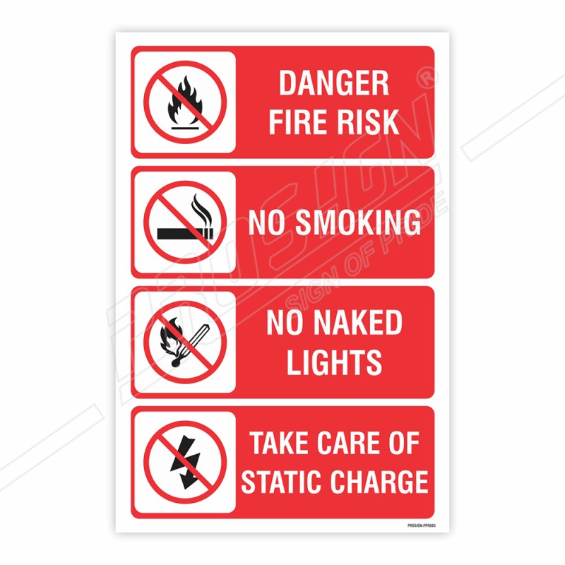 Standard Prohibition Signs